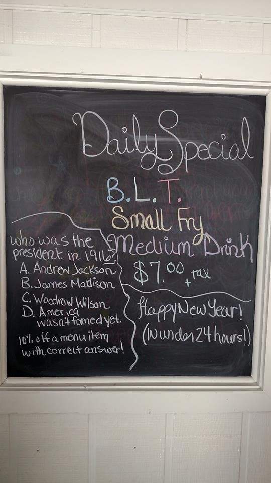 Dew Drop Inn - Hot Springs, SD menu_pic