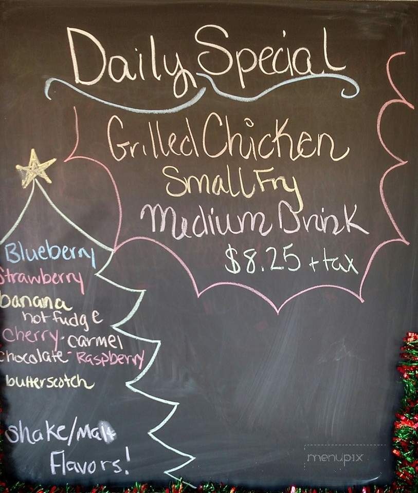 Dew Drop Inn - Hot Springs, SD menu_pic