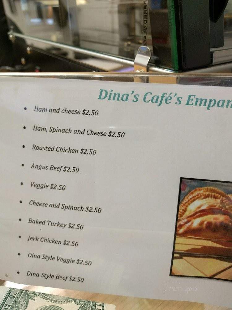 Dina's Cafe - Los Angeles, CA menu_pic