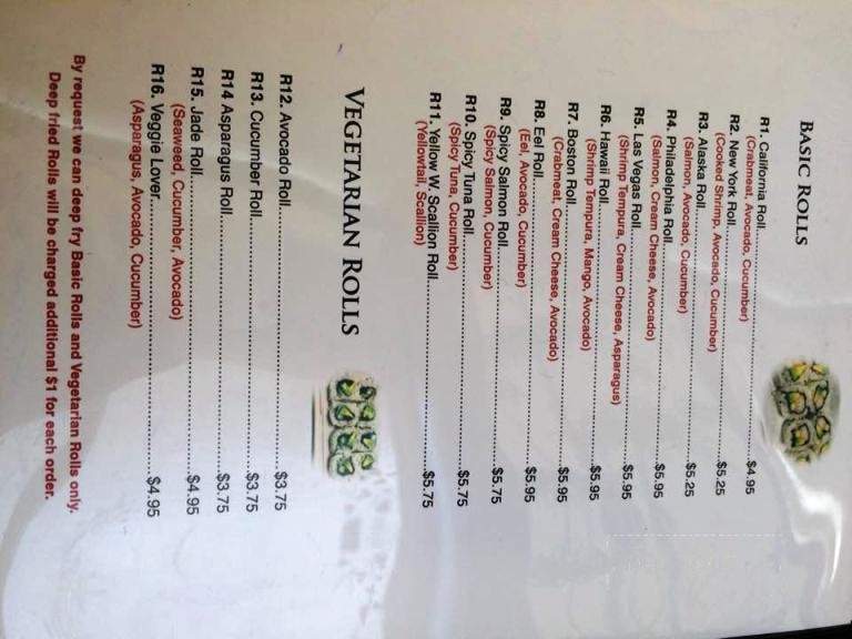 Dong's Sushi - Rexburg, ID menu_pic