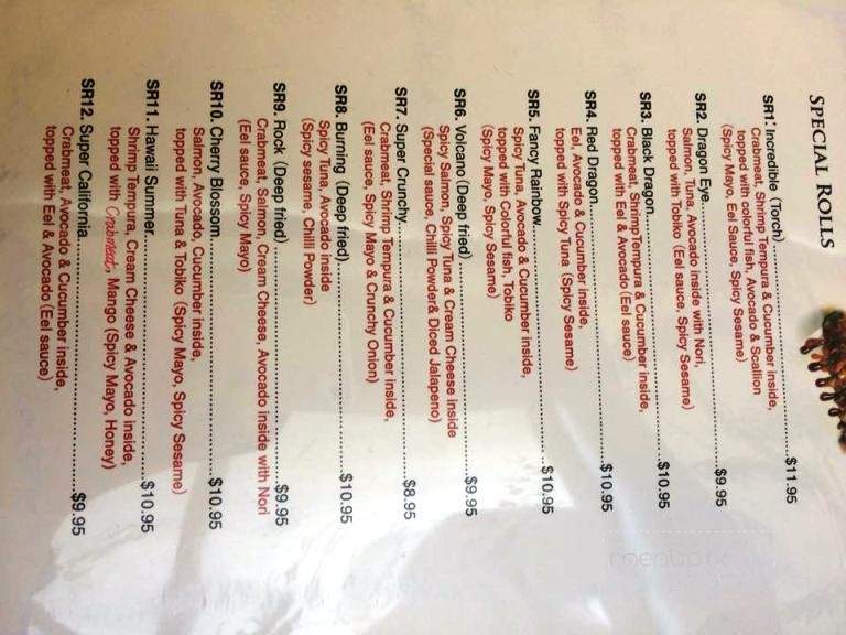 Dong's Sushi - Rexburg, ID menu_pic