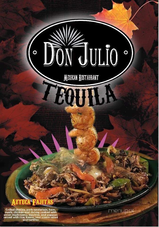Don Julio - Wake Forest, NC menu_pic