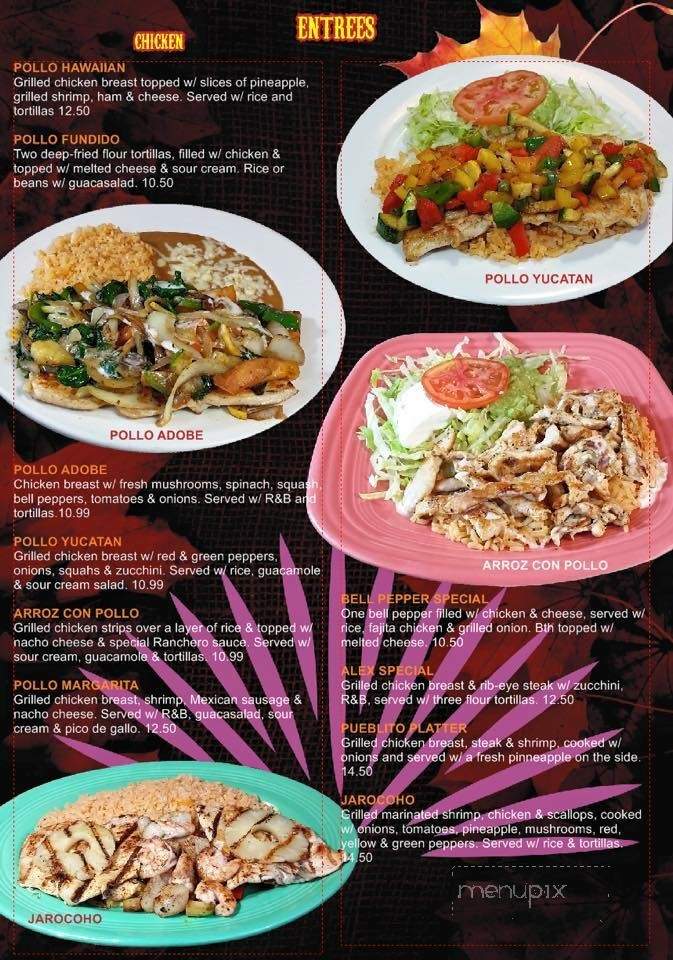 Don Julio - Wake Forest, NC menu_pic