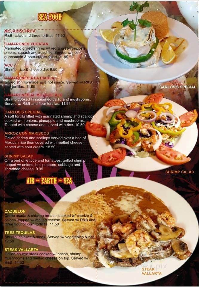 Don Julio - Wake Forest, NC menu_pic