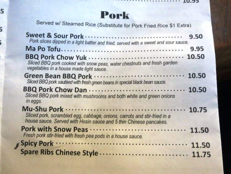 Dragon Palace - Gresham, OR menu_pic