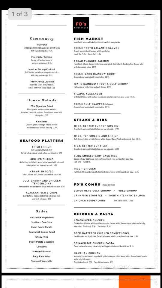 Fantasy Bakery - Santa Rosa, CA menu_pic