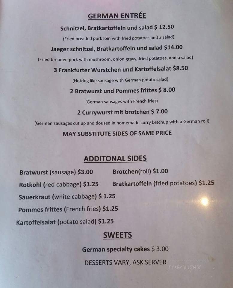 Heidi's Corner - Wichita Falls, TX menu_pic