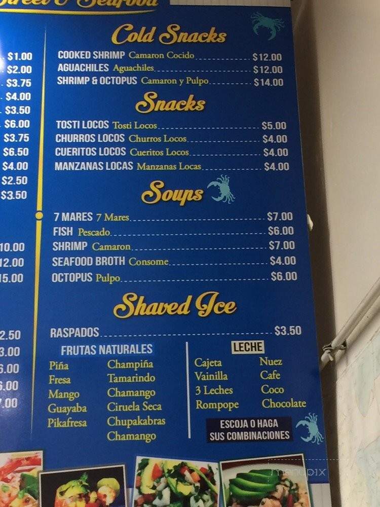 Hollywood Seafood - Chula Vista, CA menu_pic