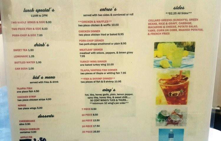 Hotlanta Soul-Food Cafe - Virginia Beach, VA menu_pic