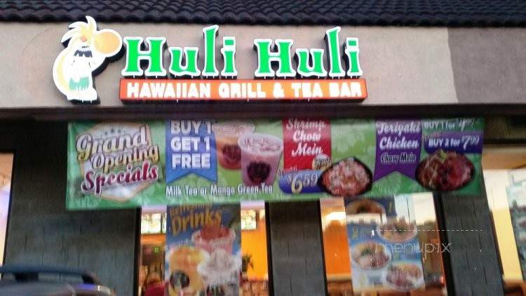 Huli Huli Hawaiian Grill & Teabar - Los Angeles, CA menu_pic