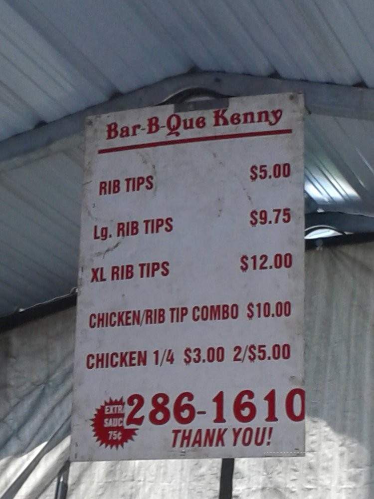 Kenny's Barbecue - Columbus, OH menu_pic