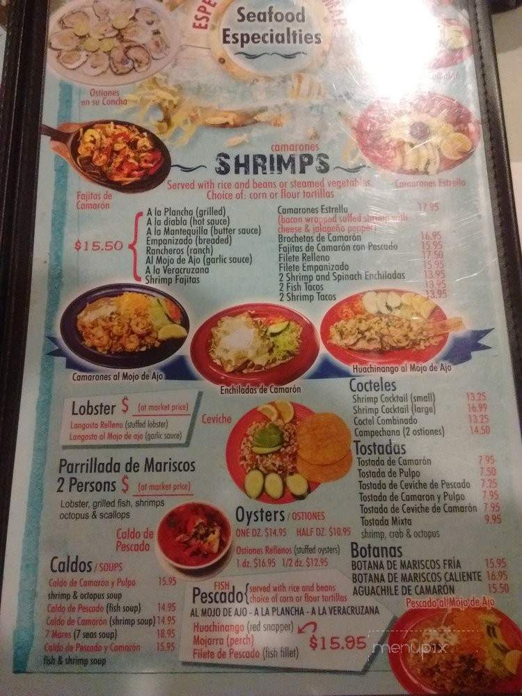 La Estrella Mexican Restaurant - Selma, CA menu_pic