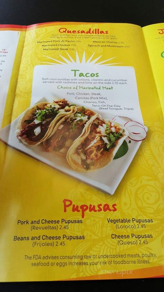 L & D Tacos and Pizza - Jessup, MD menu_pic