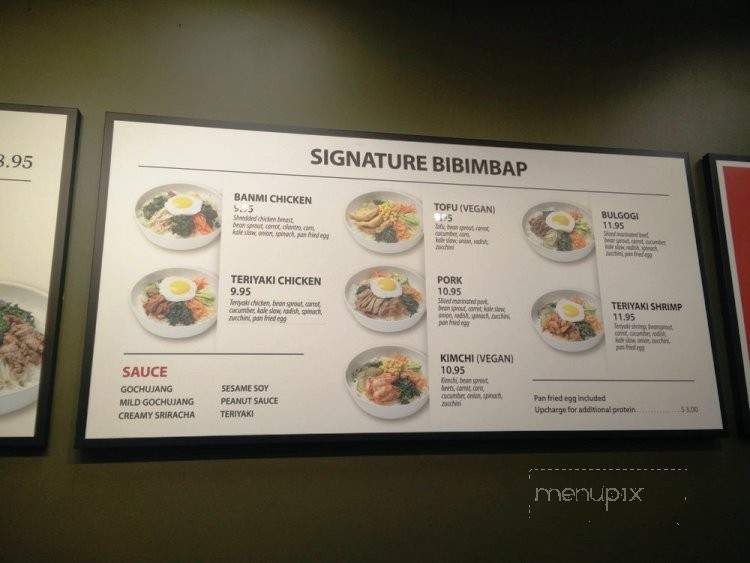 Let's Mix! BiBiJa! - Washington, DC menu_pic