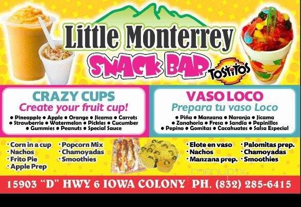 /27279121/Little-Monterrey-Snack-Bar-Iowa-Colony-TX - Rosharon, TX
