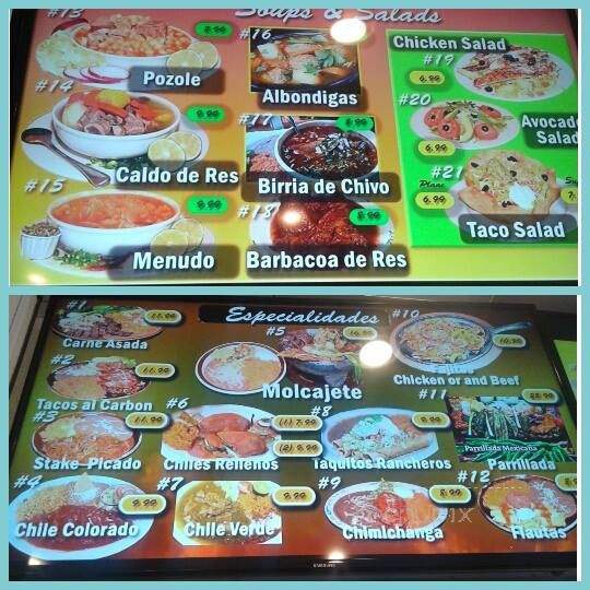 Los Tamales Restaurant - Tacoma, WA menu_pic