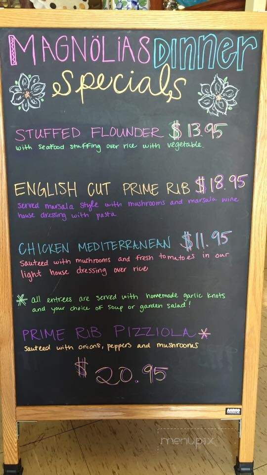 Magnolia Restaurant - Lincoln, AL menu_pic