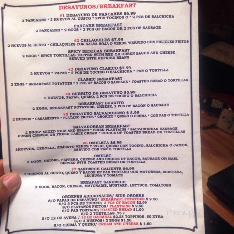 Marlin Restaurant - Los Angeles, CA menu_pic