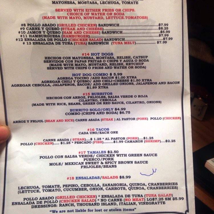 Marlin Restaurant - Los Angeles, CA menu_pic