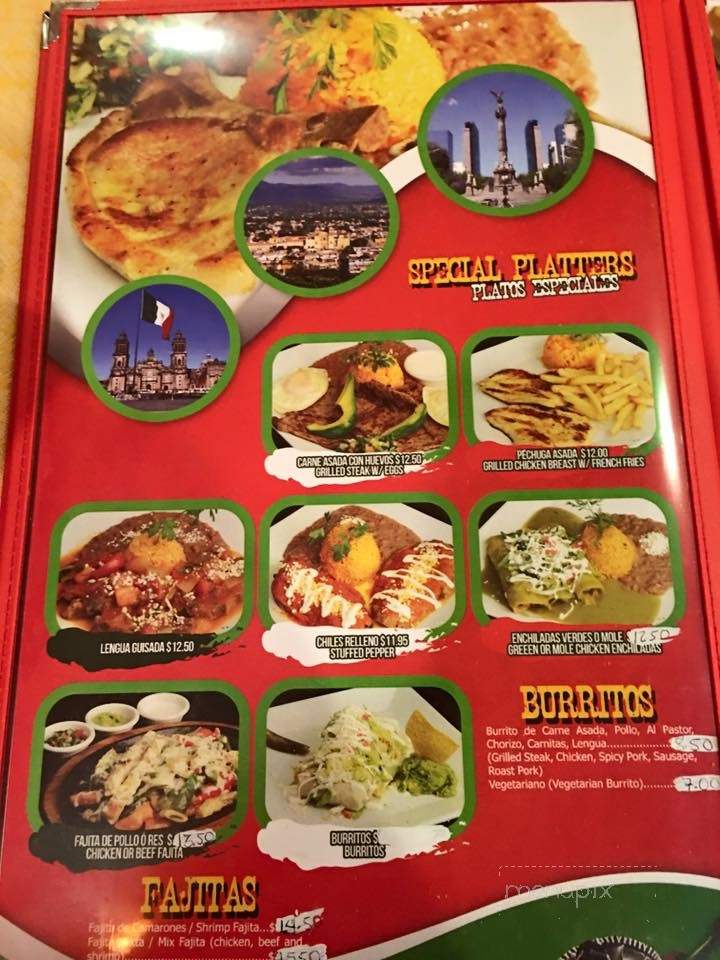 Mi Rancho Mexican Grill - Newton, NJ menu_pic