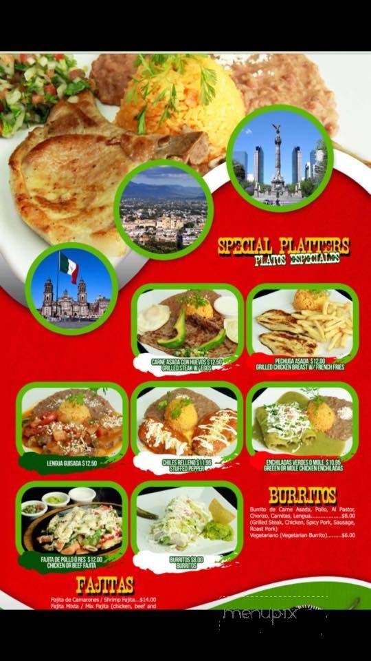 Mi Rancho Mexican Grill - Newton, NJ menu_pic