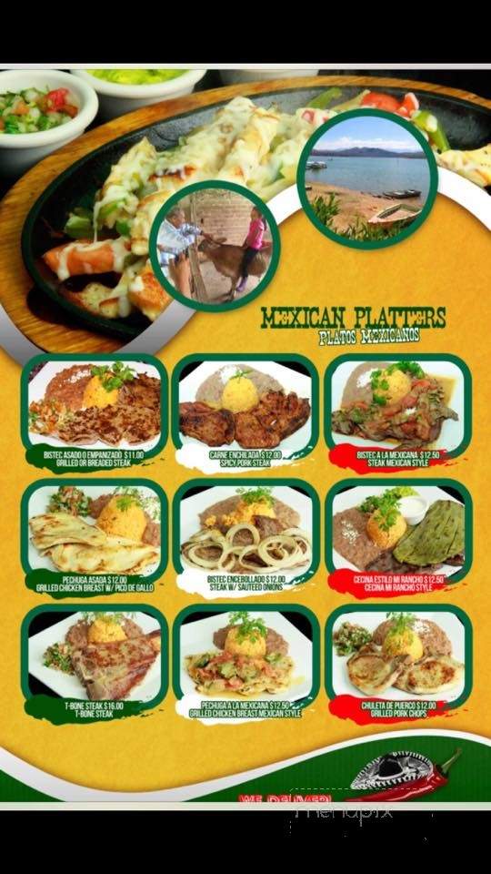 Mi Rancho Mexican Grill - Newton, NJ menu_pic