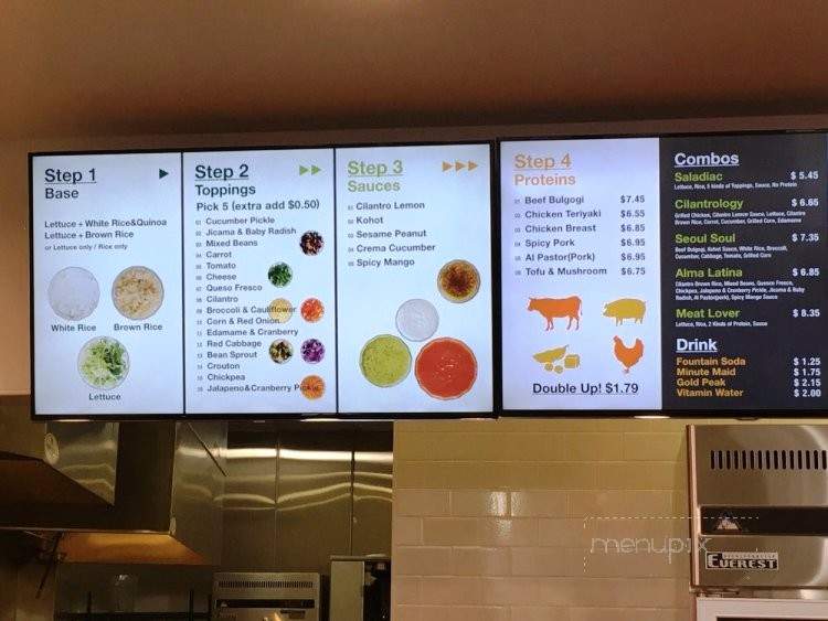 MixaBowl - Santa Ana, CA menu_pic