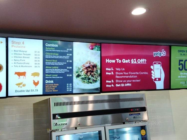 MixaBowl - Santa Ana, CA menu_pic