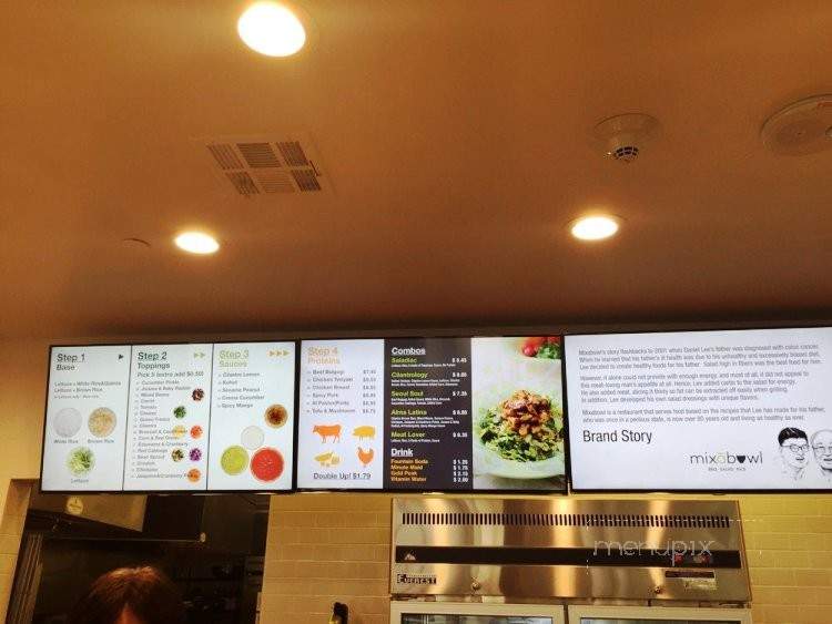 MixaBowl - Santa Ana, CA menu_pic
