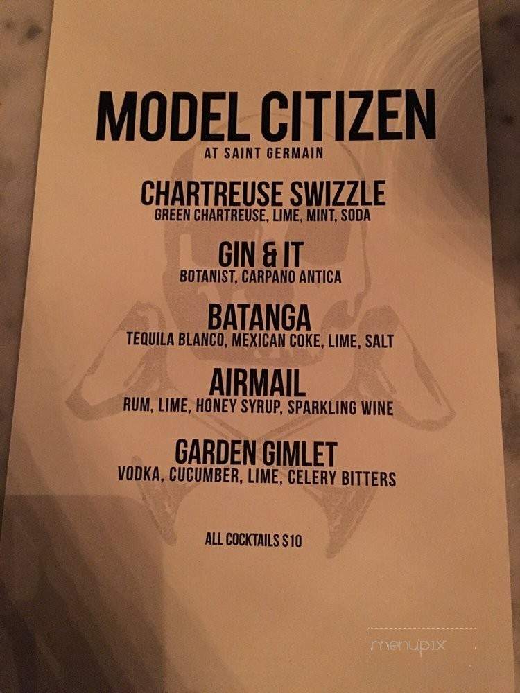 Model Citizen - Norfolk, VA menu_pic