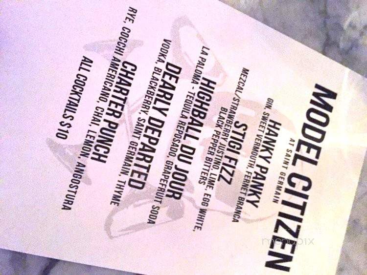 Model Citizen - Norfolk, VA menu_pic