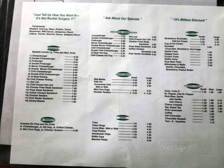 Mulvane DK - Mulvane, KS menu_pic