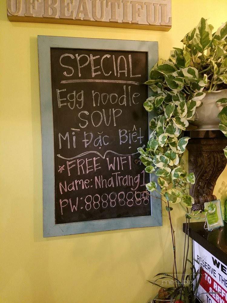 Nha Trang Flavor - Rowland Heights, CA menu_pic