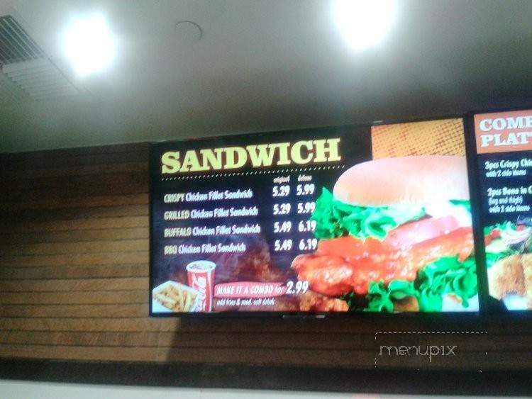 Oliver's Chicken - Milpitas, CA menu_pic