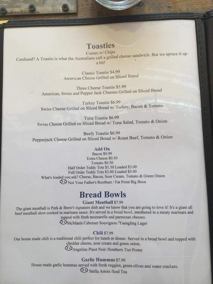 Perk & Brew - Cape Coral, FL menu_pic