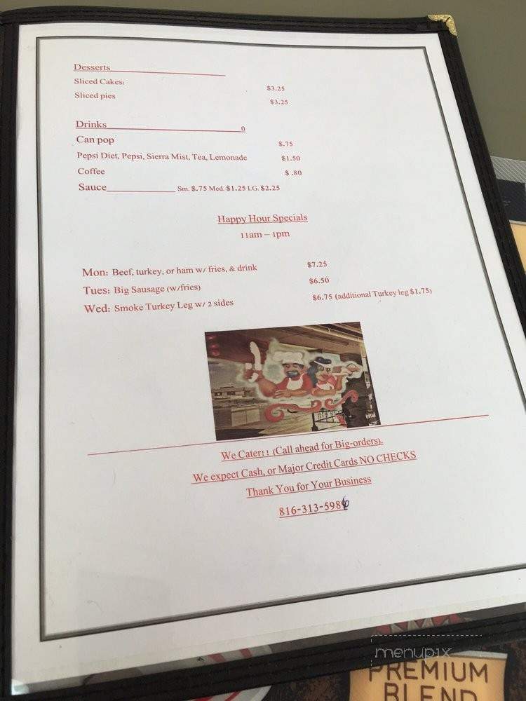 P Moore & Moore BBQ - Kansas City, MO menu_pic