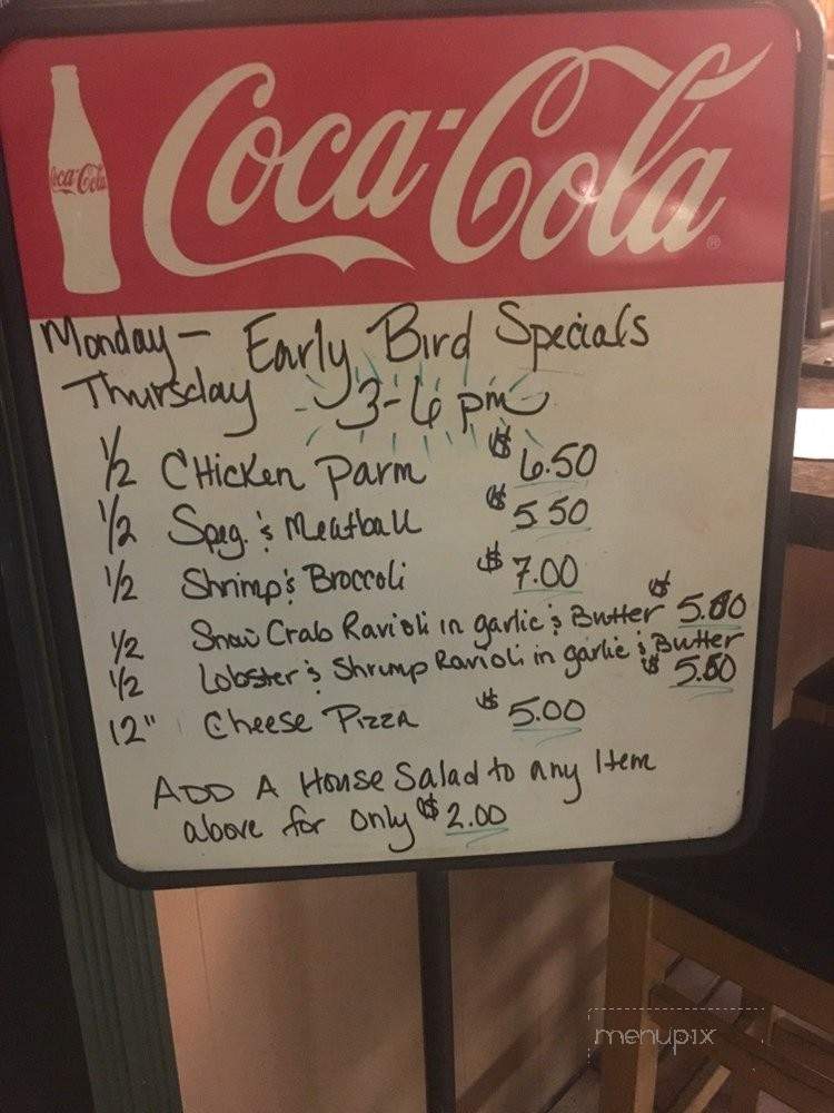 Shannons Off The Beach - New Smyrna Beach, FL menu_pic