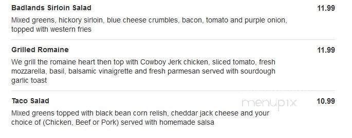 Steerfish Steak & Smoke - Spearfish, SD menu_pic