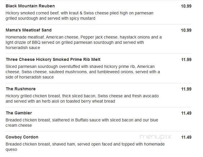 Steerfish Steak & Smoke - Spearfish, SD menu_pic
