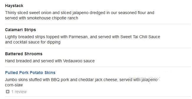 Steerfish Steak & Smoke - Spearfish, SD menu_pic