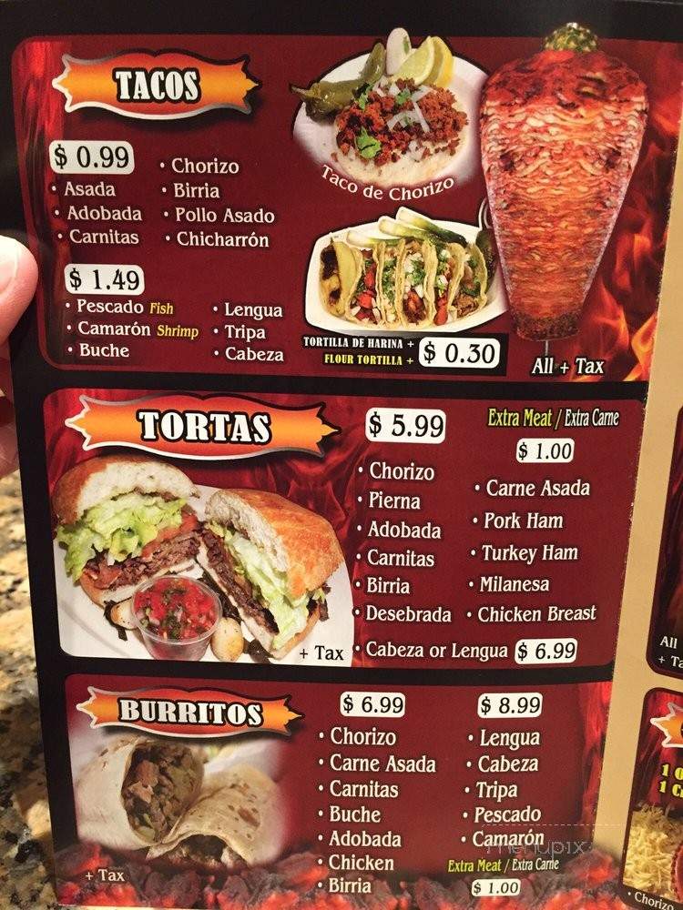 Taqueria 2 Portrillos - Corona, CA menu_pic