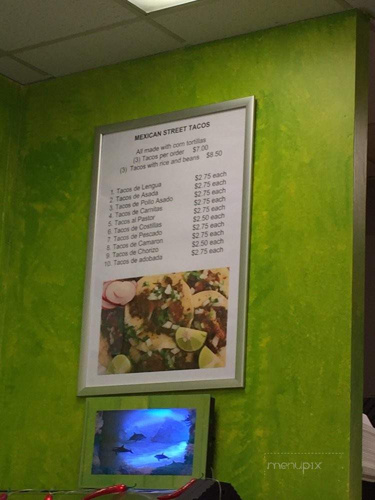 Taqueria Jalisco Mexican Grill - Hagerstown, MD menu_pic