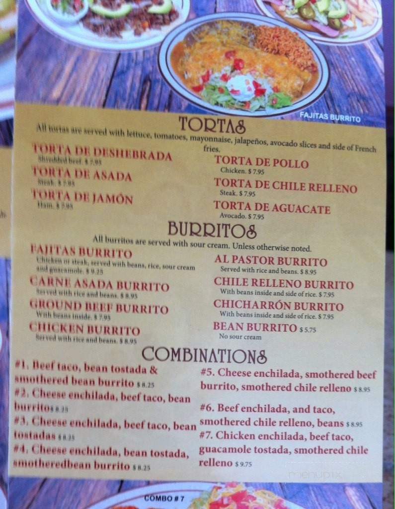 Taqueria Jalisco Mexican Grill - Hagerstown, MD menu_pic