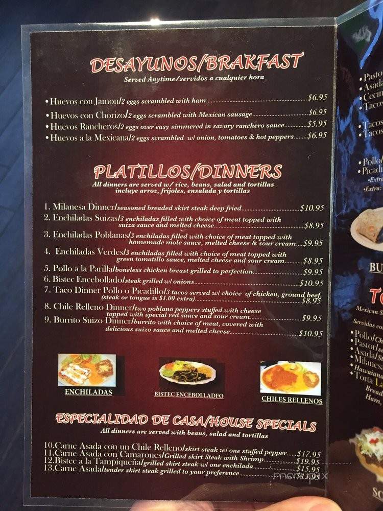 Taqueria La Fogata - Chicago, IL menu_pic
