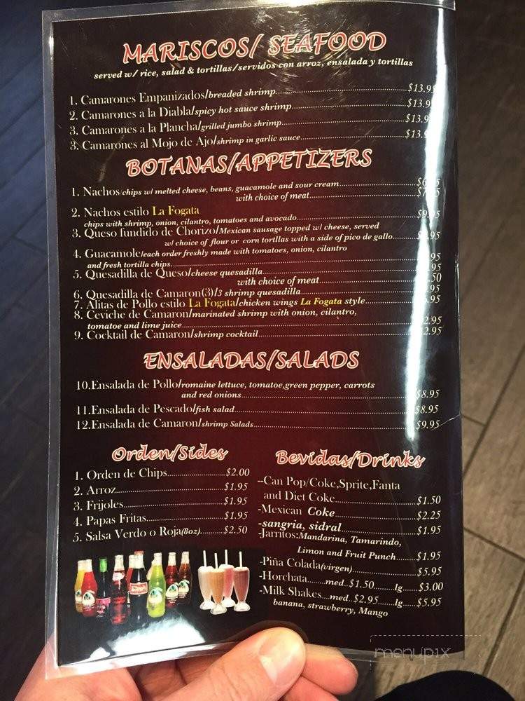 Taqueria La Fogata - Chicago, IL menu_pic