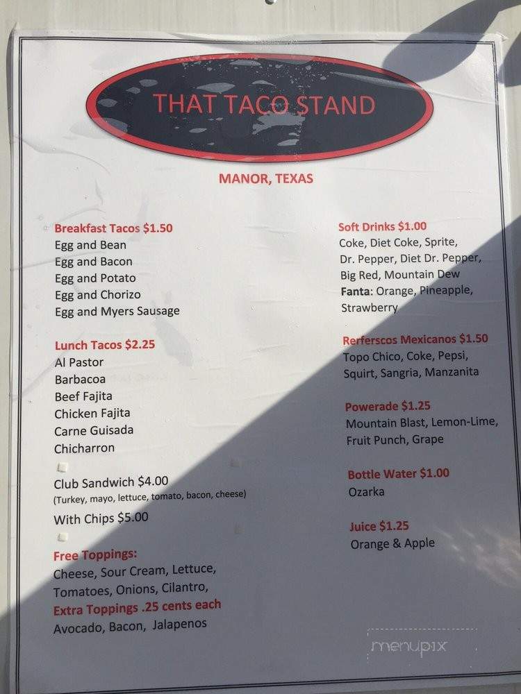 Cartoni's Pizza Restaurant - Scranton, SC menu_pic