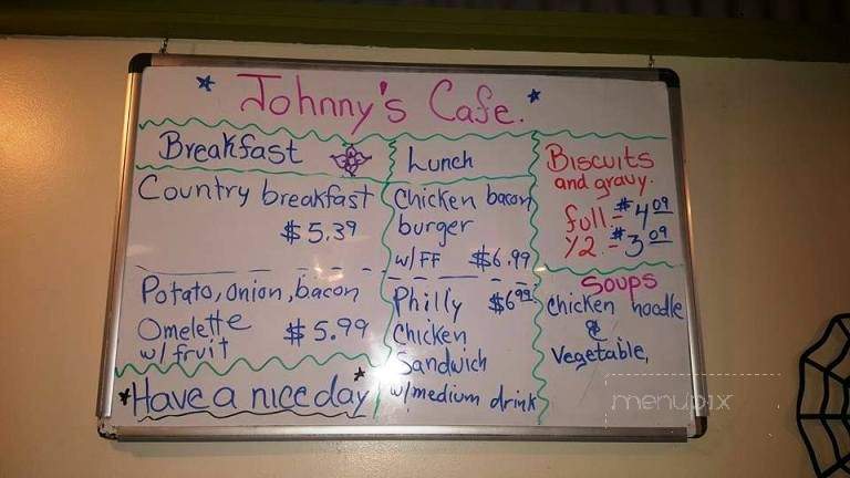 Johnnys Cafe - Beloit, WI menu_pic