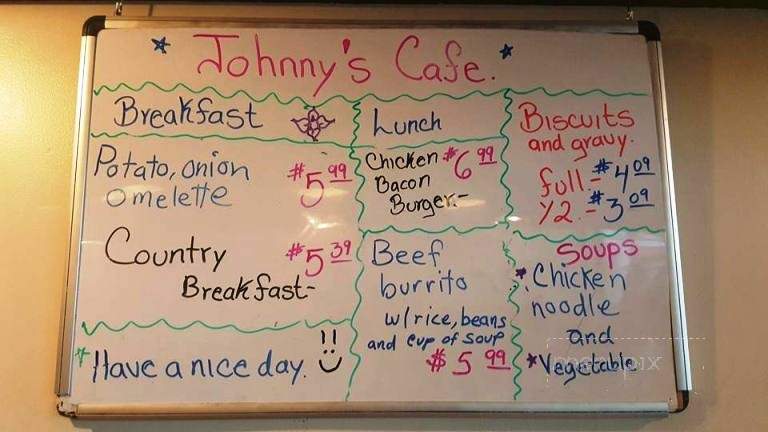 Johnnys Cafe - Beloit, WI menu_pic