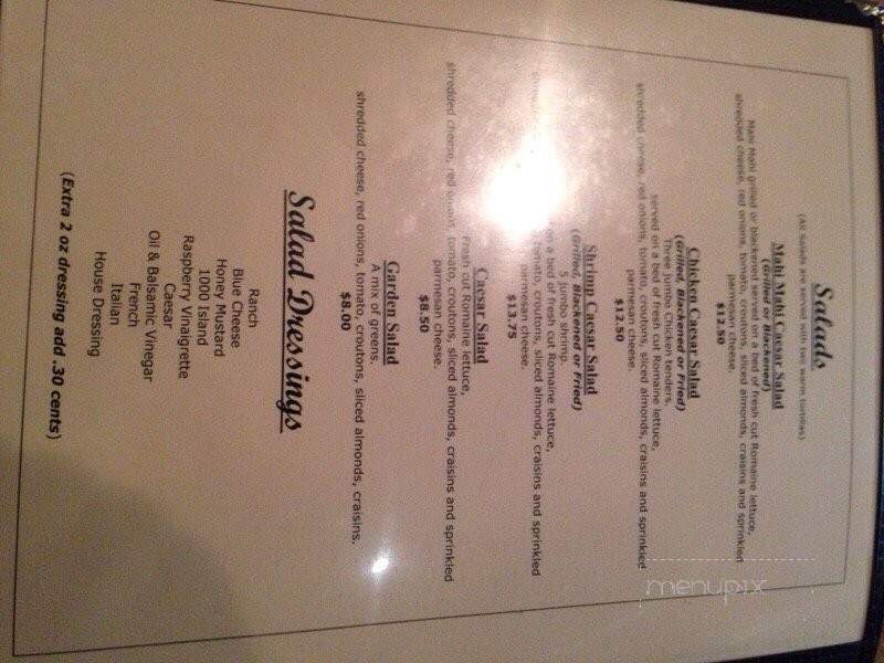 The Fishing Hole - Gulf Breeze, FL menu_pic