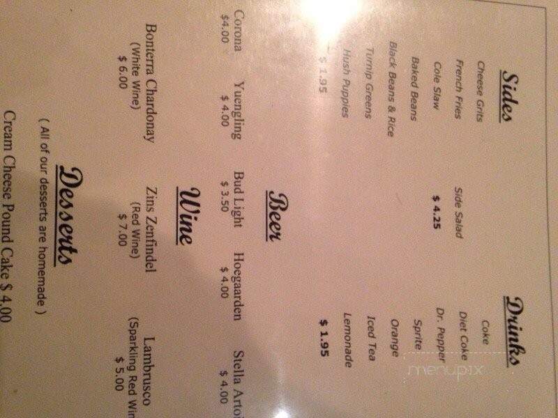 The Fishing Hole - Gulf Breeze, FL menu_pic